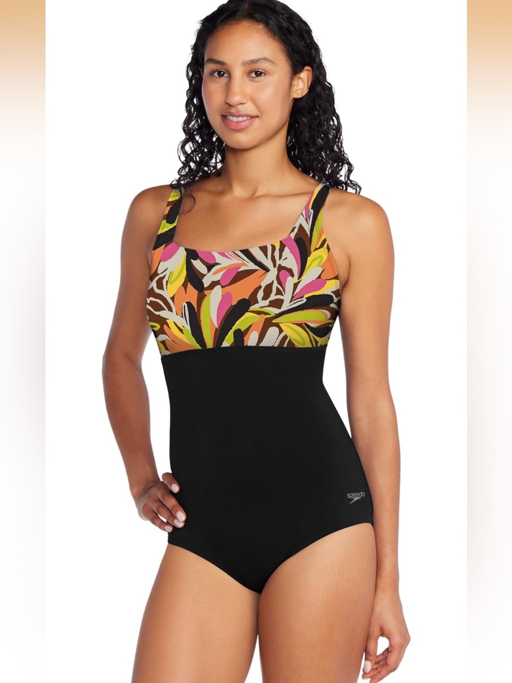 Speedo Endurance+ Color Top One Piece Swimsuit 12. 2622/bb15-1